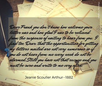 letter jeanie to frank canva