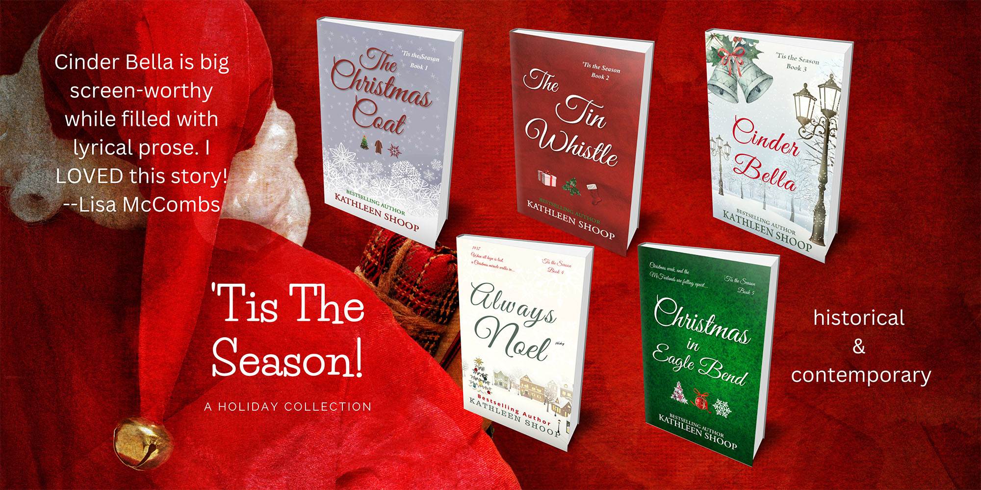 Holiday books by Kathleen Shoop